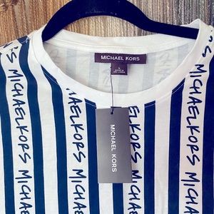 Men’s striped Michael Kors T-shirt